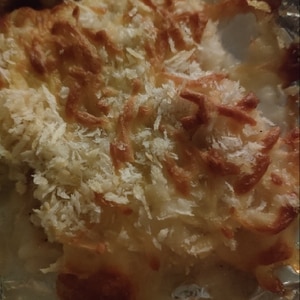 オーブントースターで鯵のガーリックチーズパン粉焼き